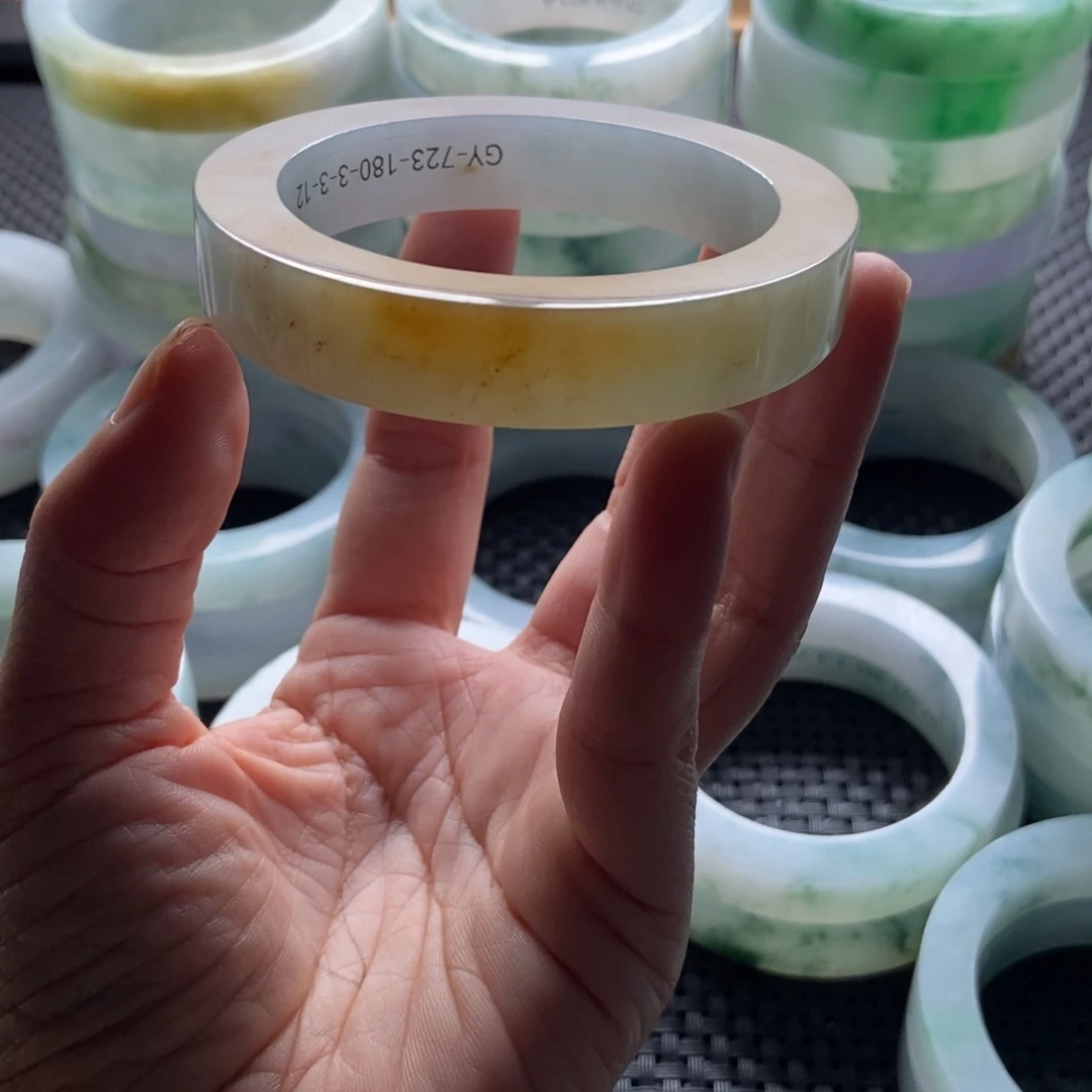 定制翡翠手镯未镶嵌丽*