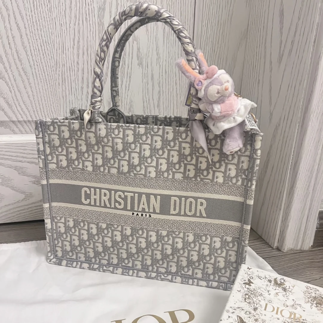 95新 DIOR/迪奥 Dior 老花托特中号21477903