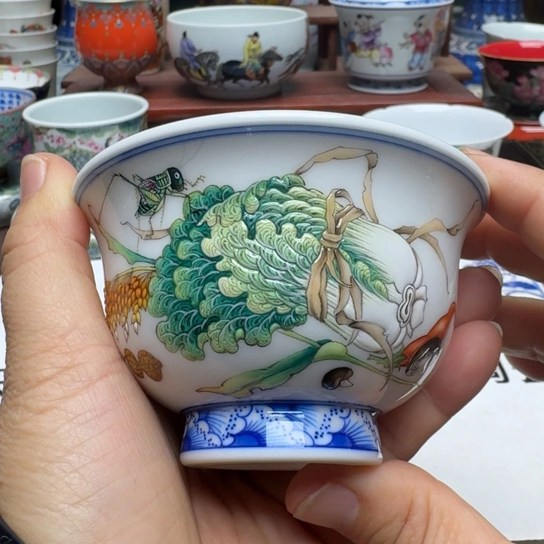 景德镇手工手绘展示