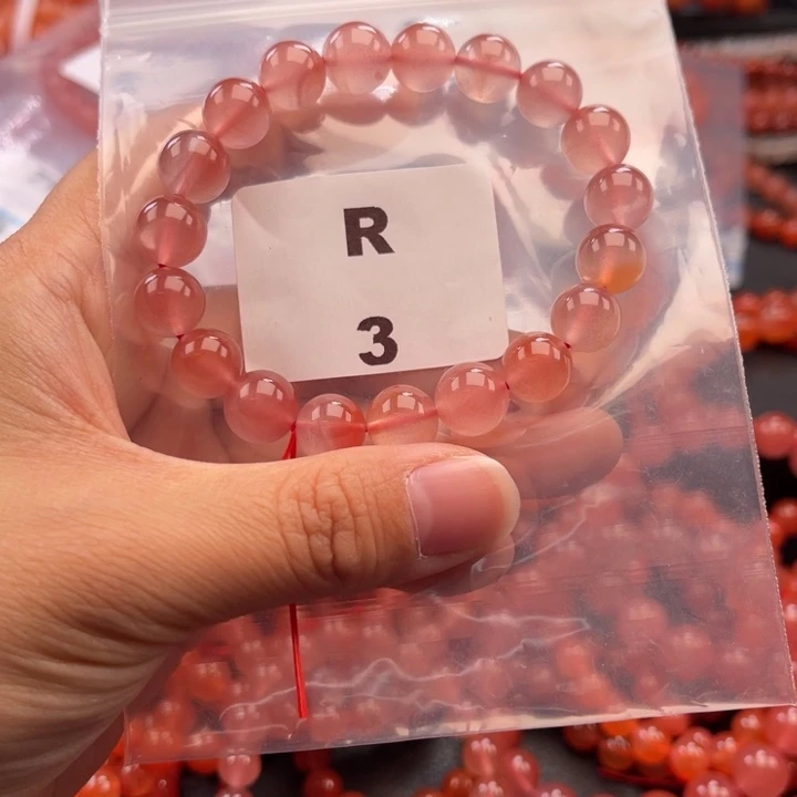 南红玛瑙未镶嵌多样性发货默认微瑕10mm