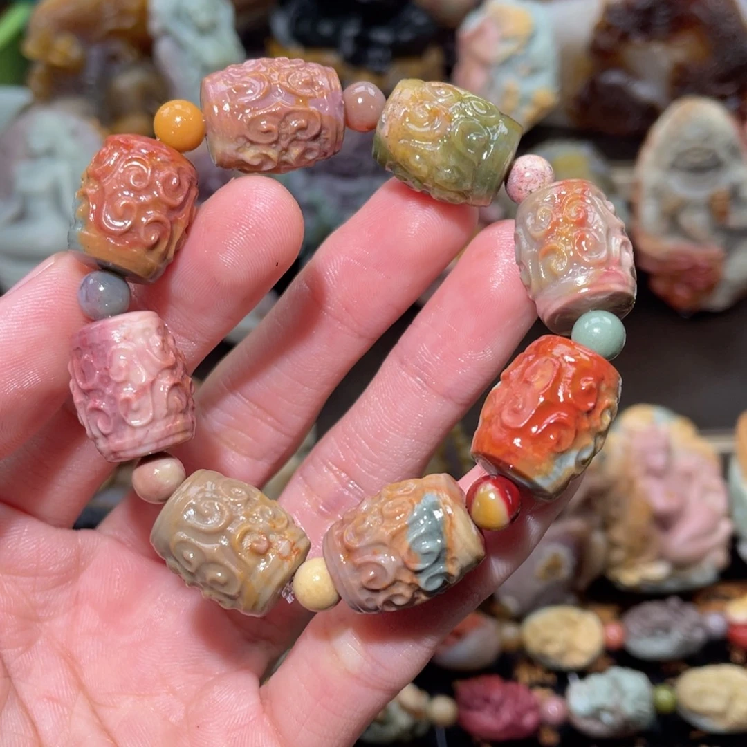 石英质玉未镶嵌手串