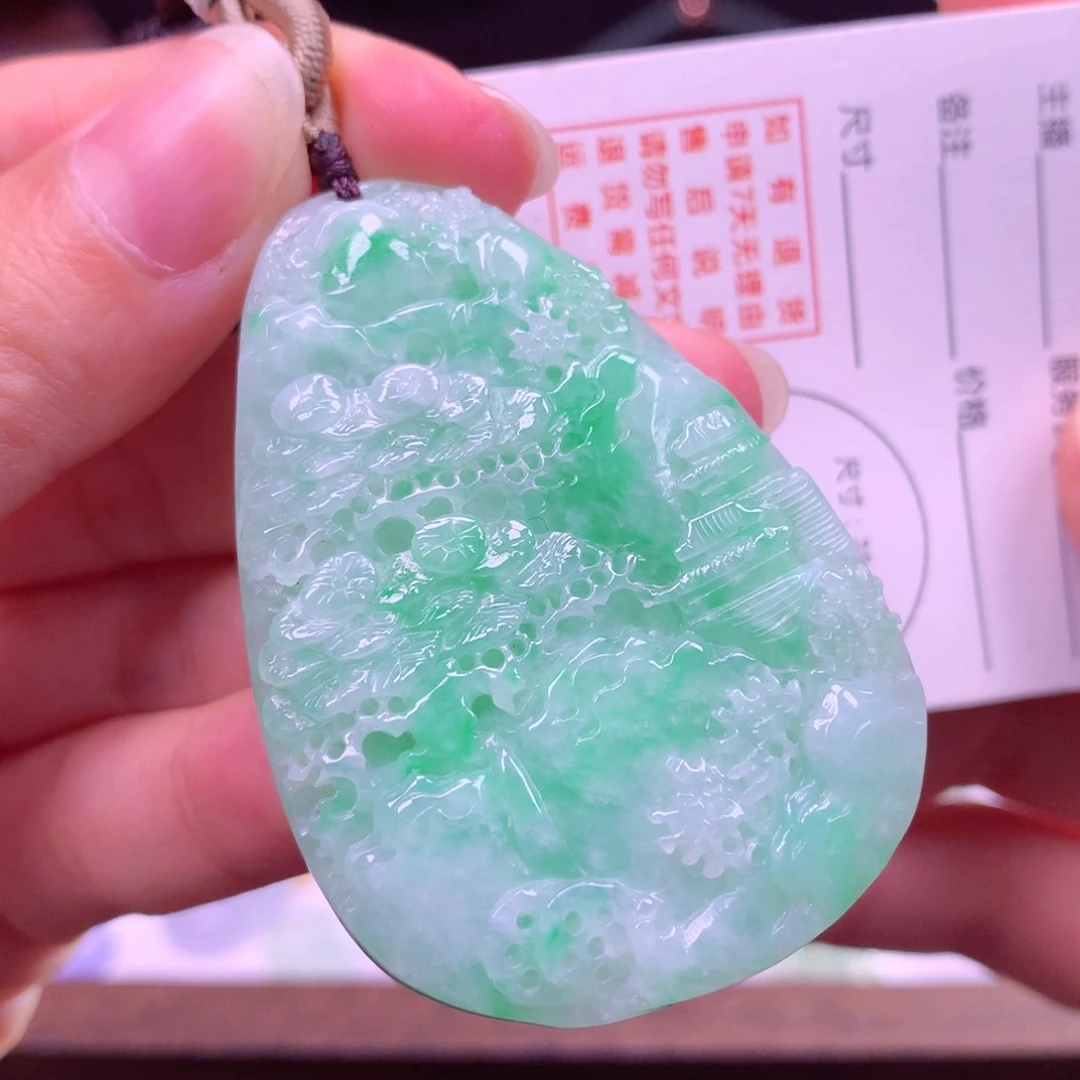 颈饰未镶嵌翡翠翡翠