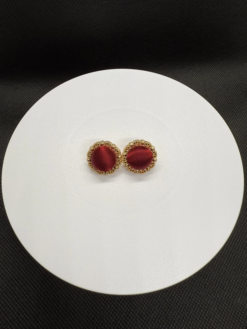 合金耳饰 四大名饰宋锦古风耳饰纯手工制作定制DIY