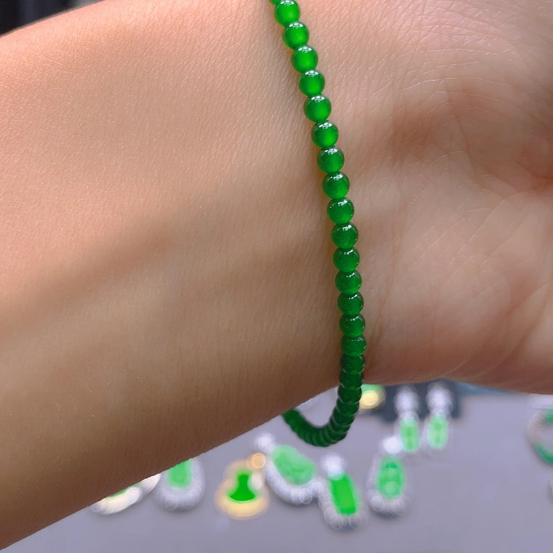 翡翠戒指未镶嵌天然翡翠