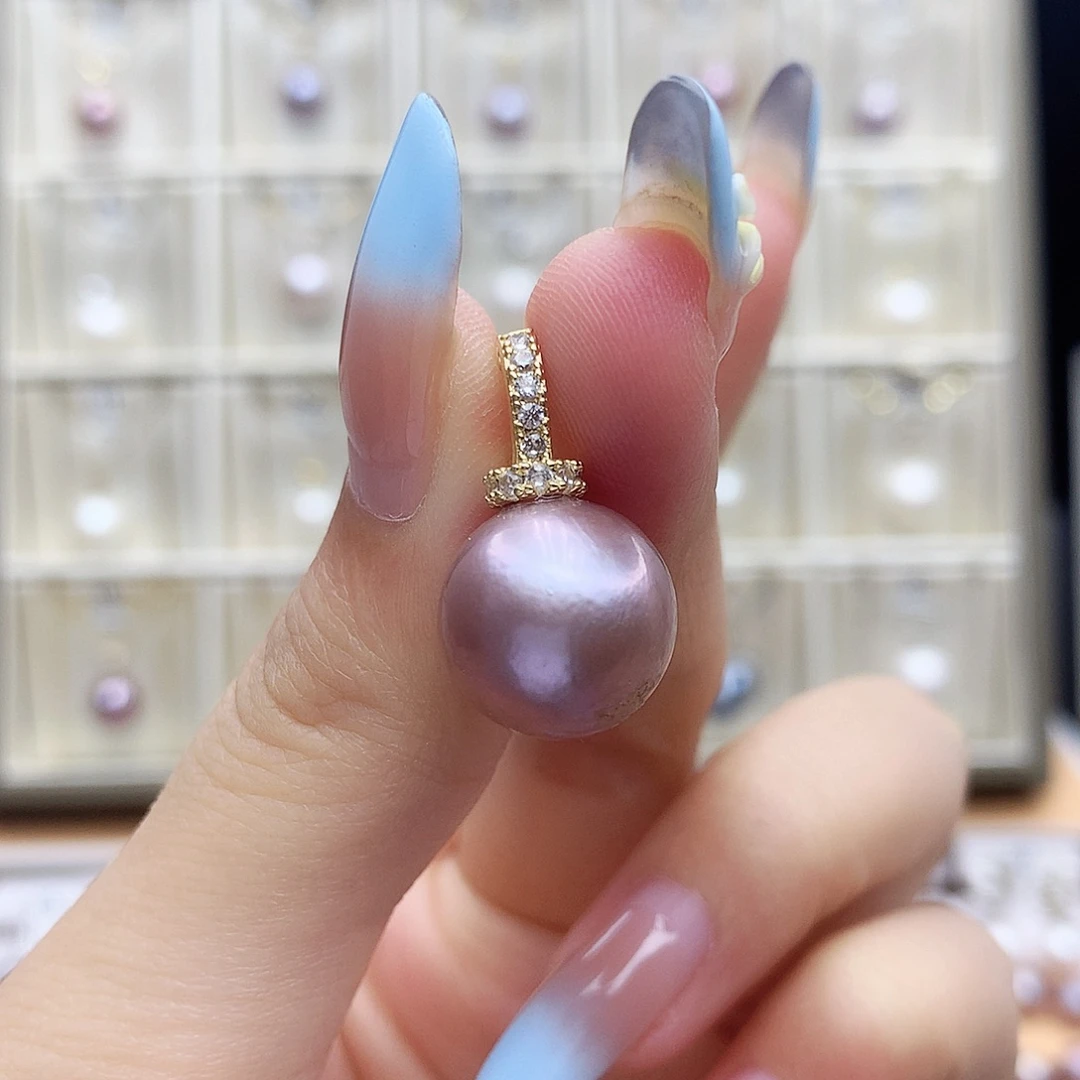 淡水珍珠合金颈饰