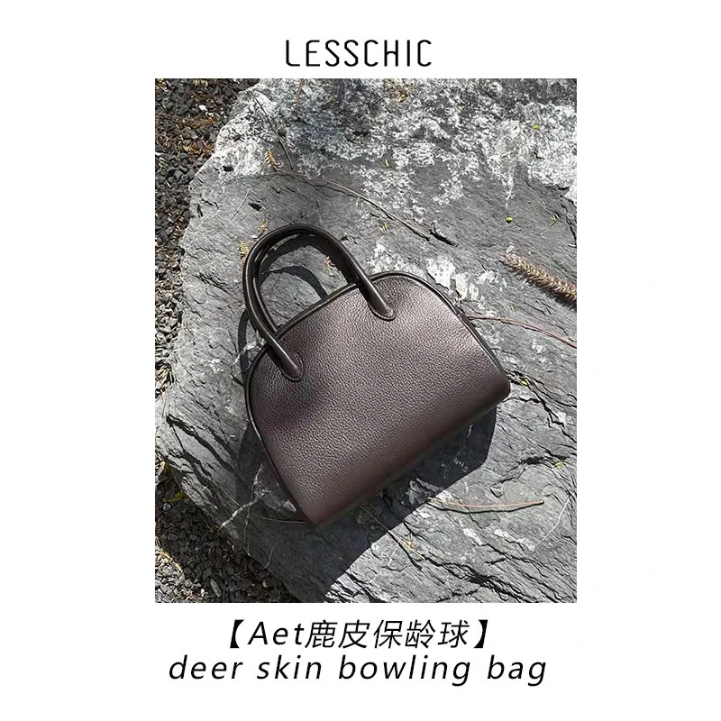 LESSCHIC【Aet鹿皮保龄球】手提保龄球包中号