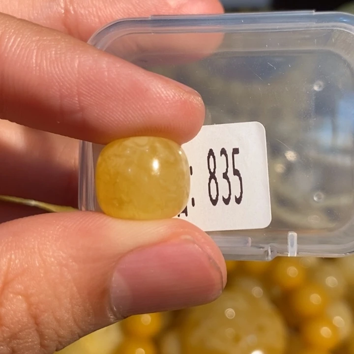 琥珀未镶嵌珠宝奇石835