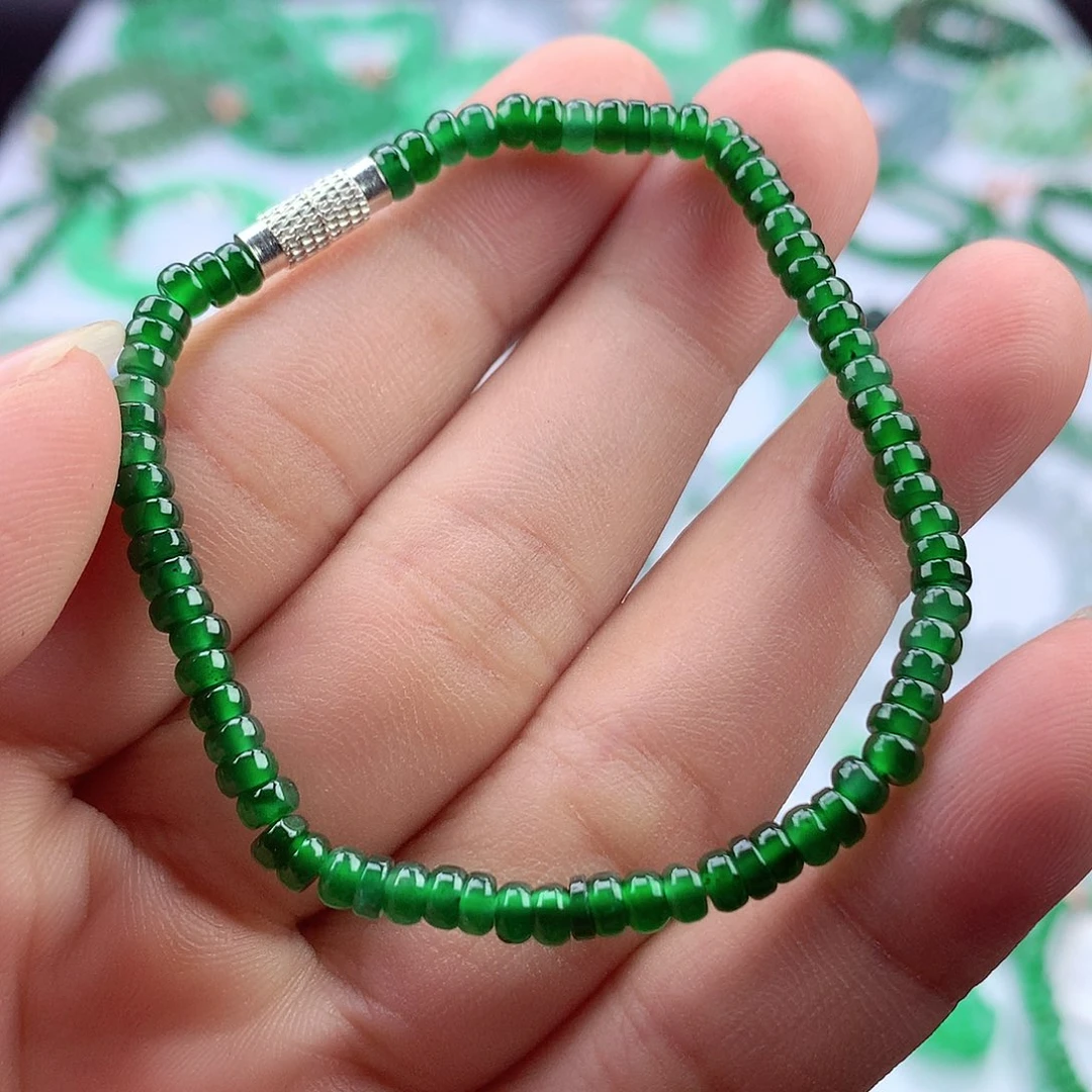 翡翠挂件未镶嵌手串