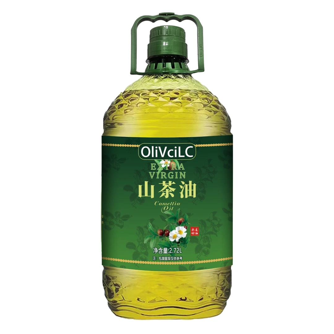 一级压榨纯正山茶油5斤/500ml营养健康厨房炒菜食用油大桶实惠装