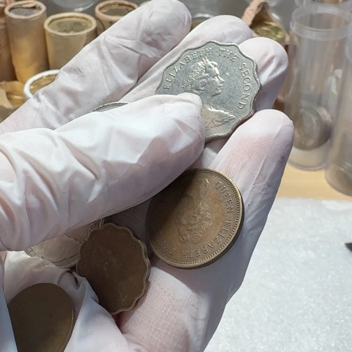 其他普通金属女王套装6枚如图流通品