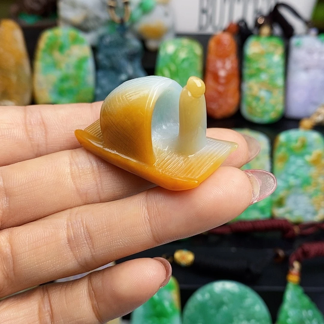 定制翡翠未镶嵌翡翠A货一物一证放漏价