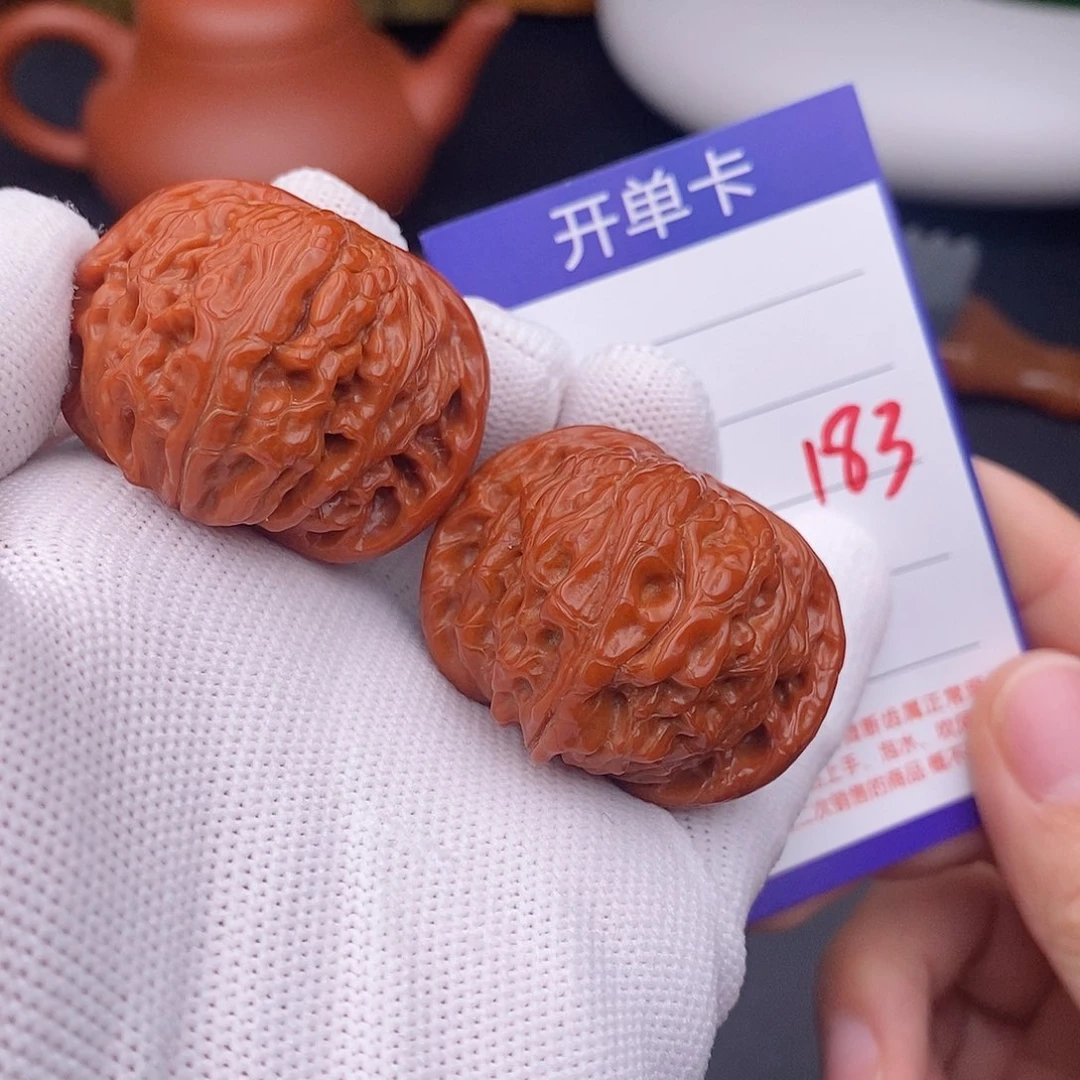 文玩核桃把件41磨盘183