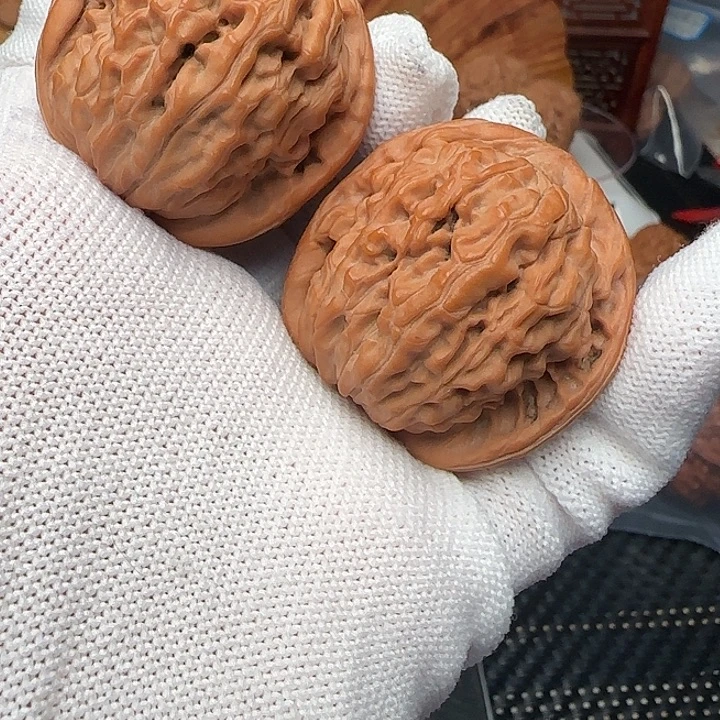 文玩核桃吊坠全品莲花41尺48克多