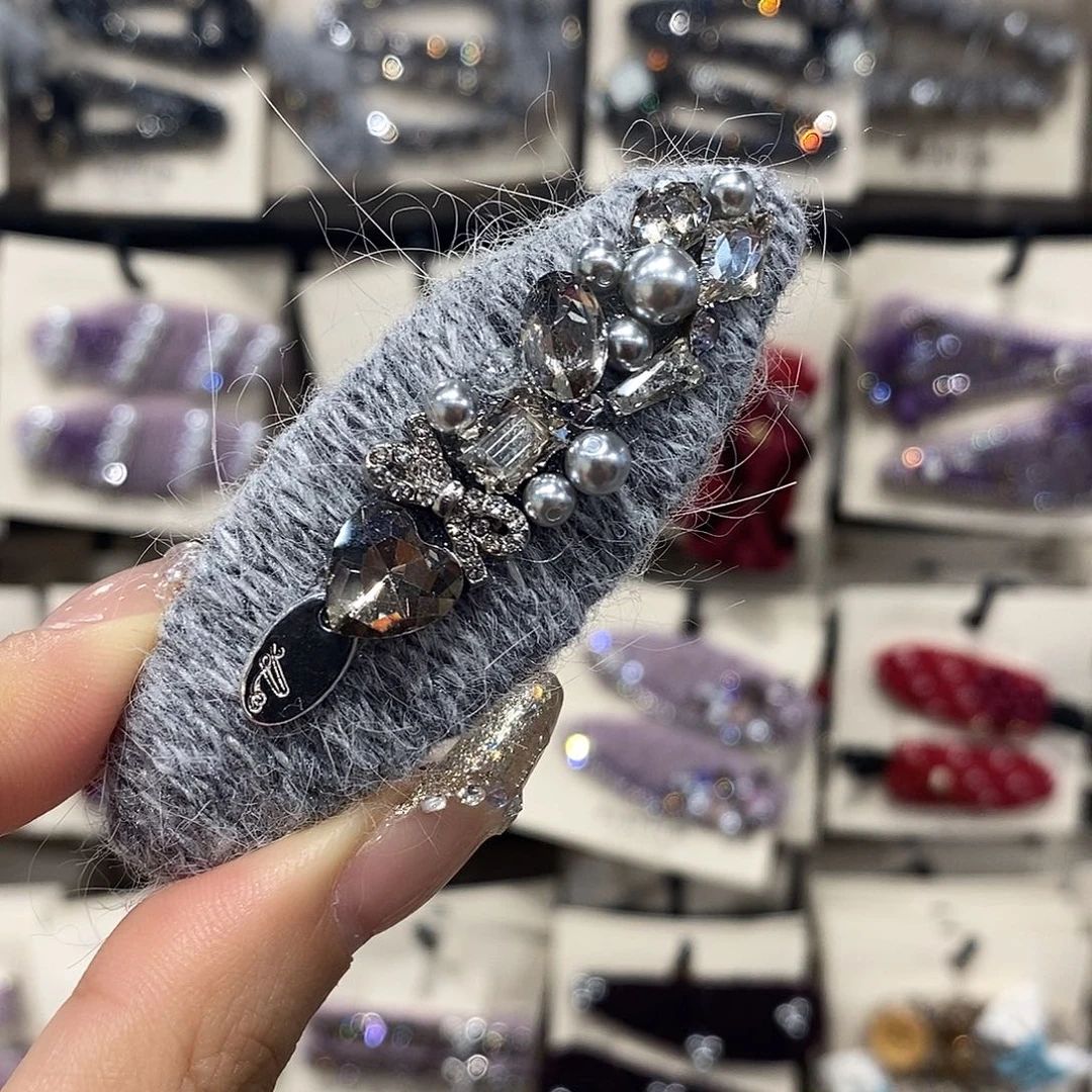 布艺铁合金拜拜夹