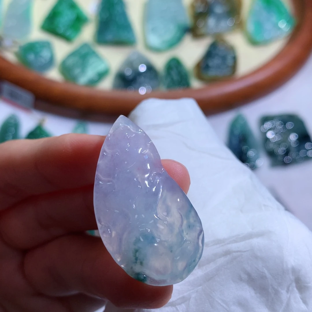 【闪购商品】翡翠吊坠(不含链)未镶嵌 1459