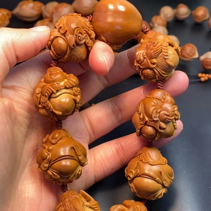 爱***冬橄榄核手串/手链群仙手串