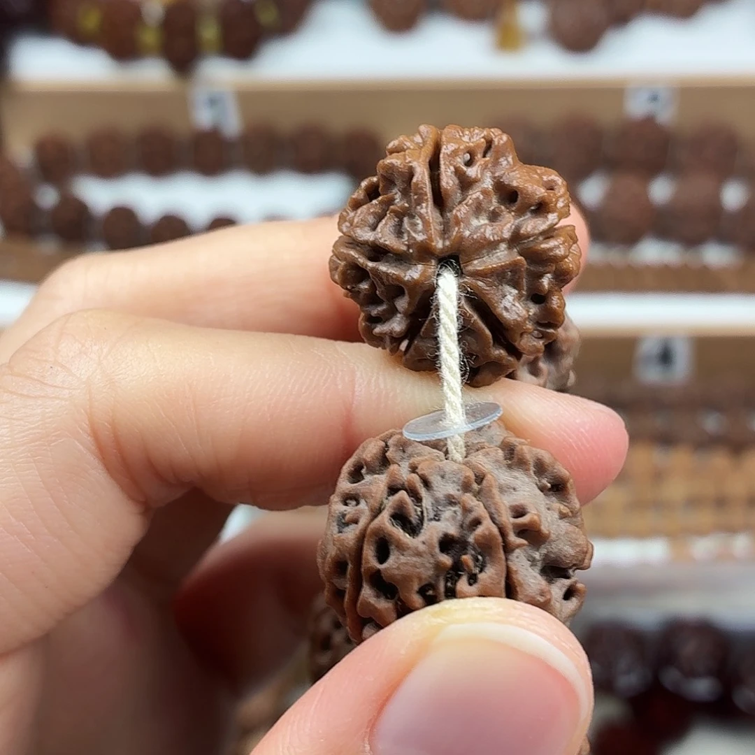 金刚菩提手串稀有精品梅花粗筋蜂窝