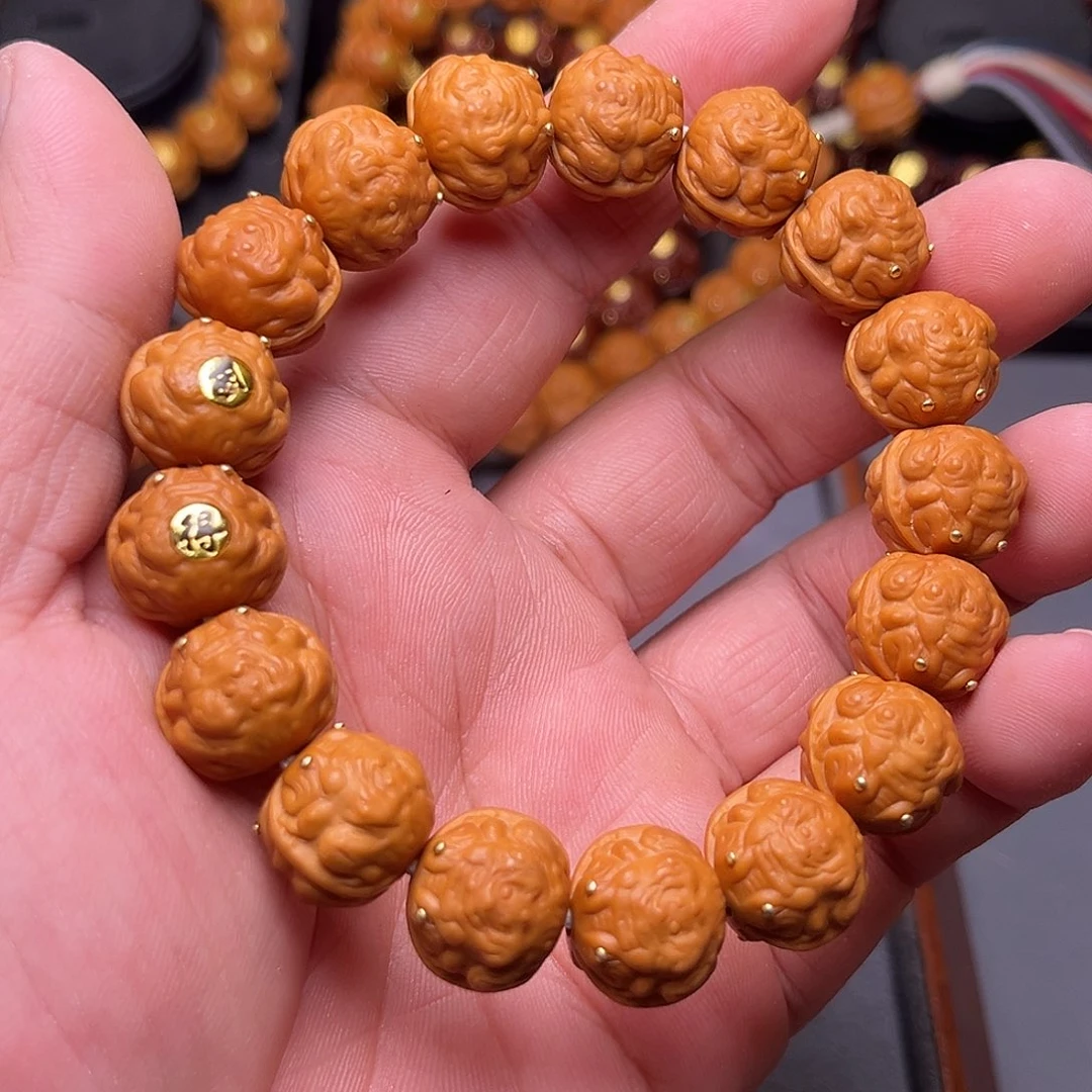 吊坠猴头核桃金蟾1.6