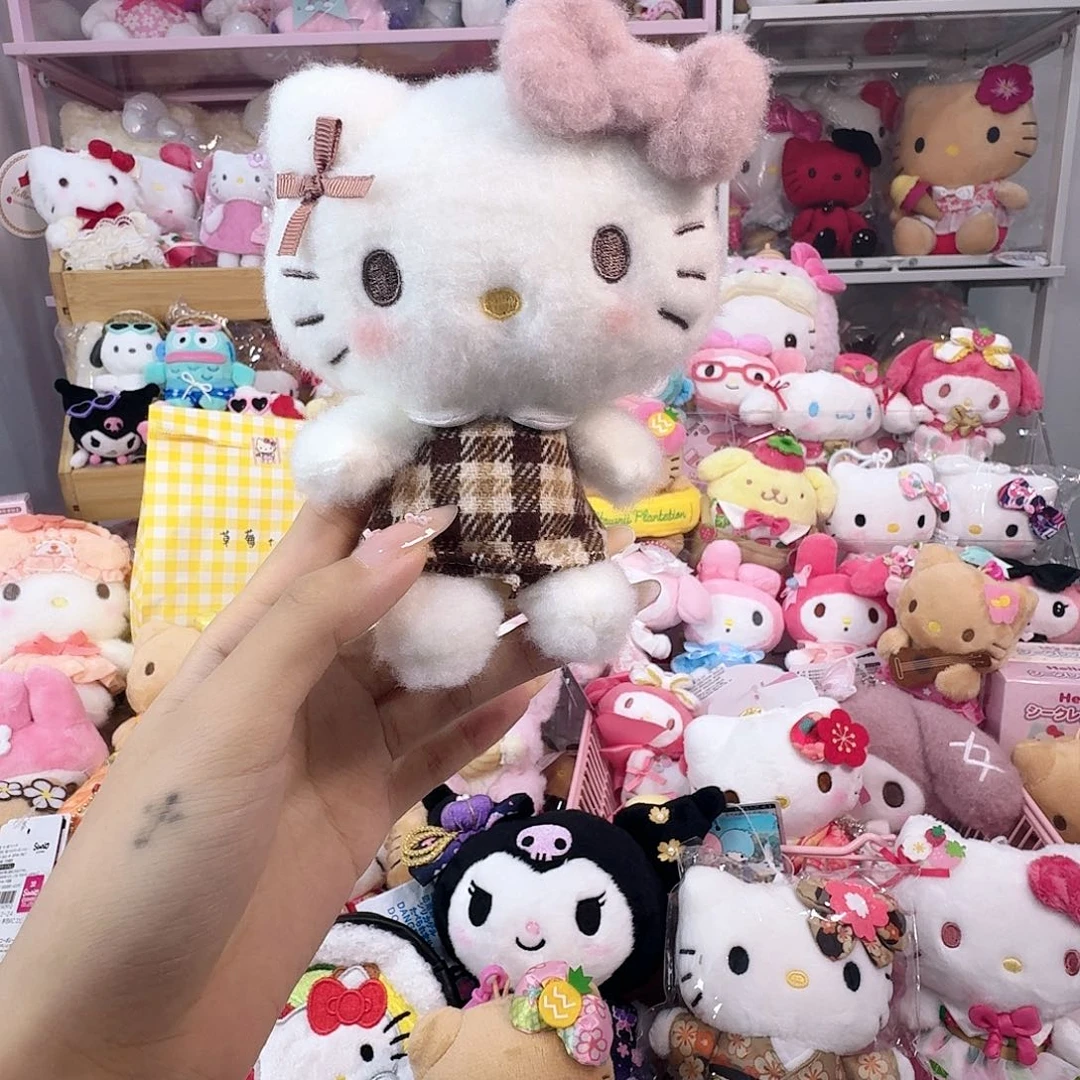 毛绒摩卡hellokitty