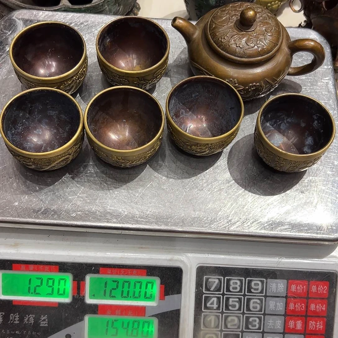 农**头微瑕疵黄铜摆件工艺品