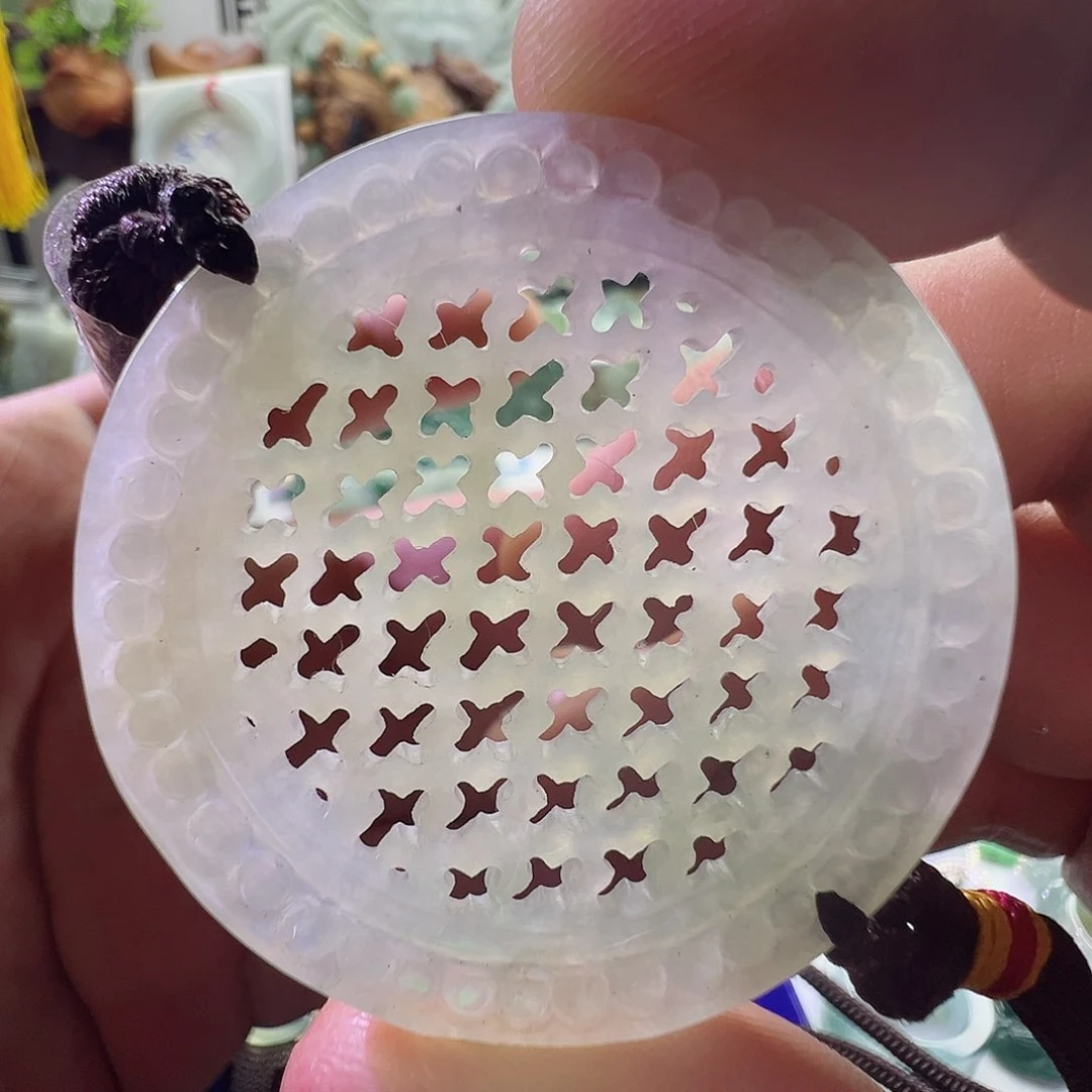 翡翠未镶嵌颈饰翡翠车挂