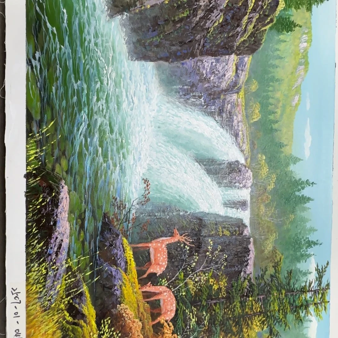 油画加油加油努力加油加油