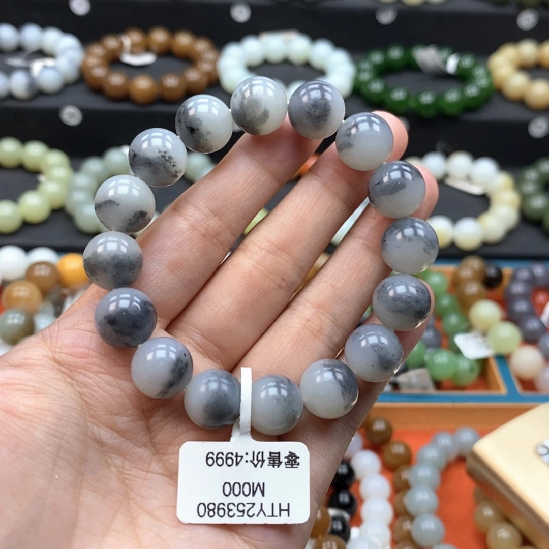 未镶嵌手串和田玉L卡12