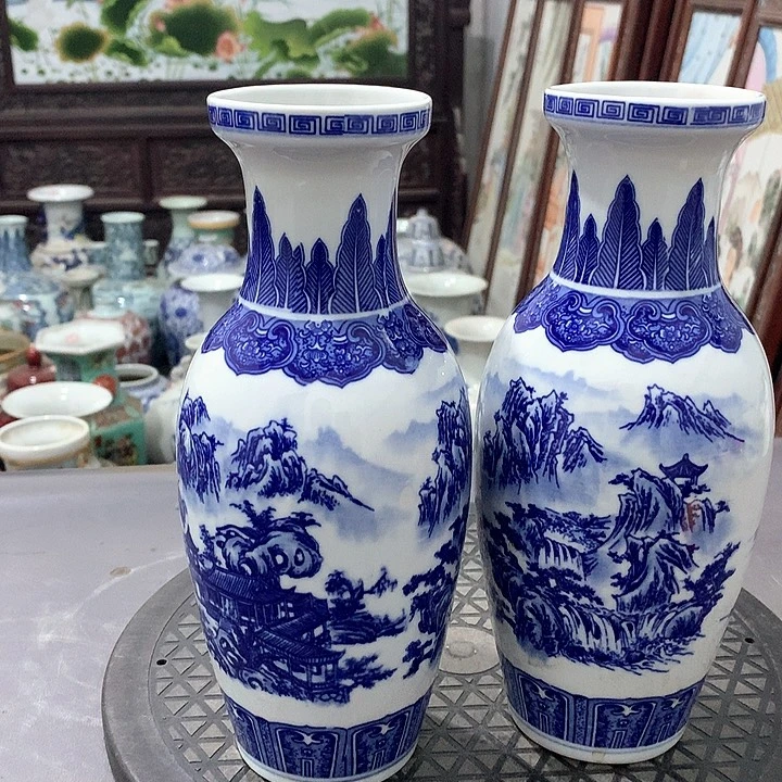 陶摆件博古架陶瓷摆件