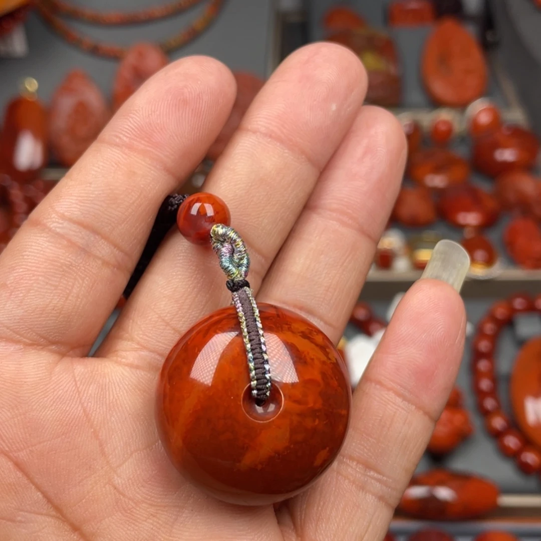 【闪购商品】南红玛瑙珠宝奇石未镶嵌吊坠