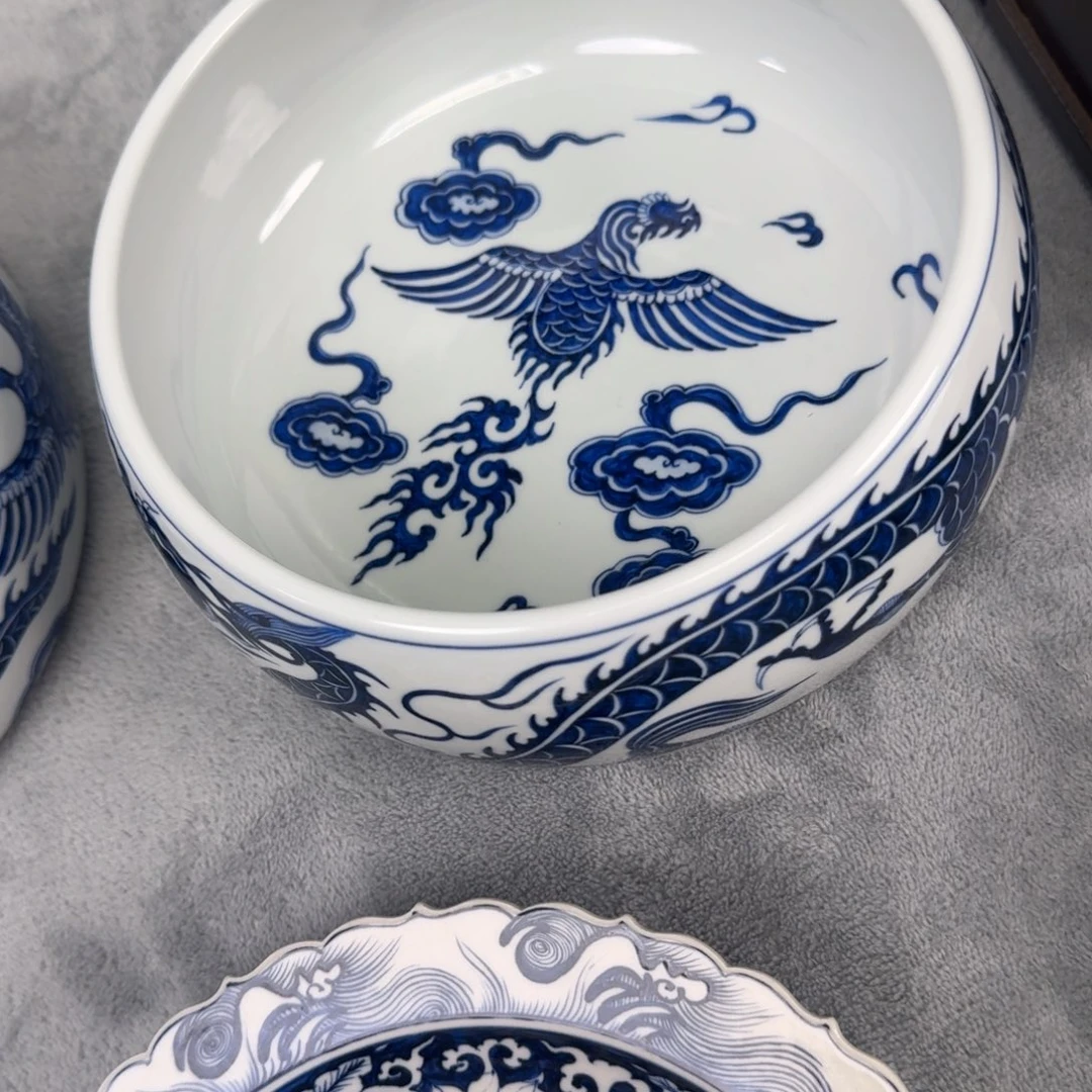 陶摆件手工手绘景德镇陶瓷