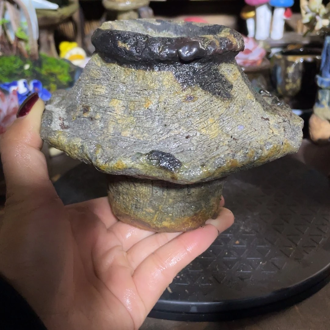 福利特价手工粗陶花盆