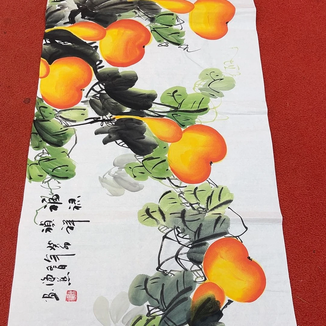 国画手绘国画作品