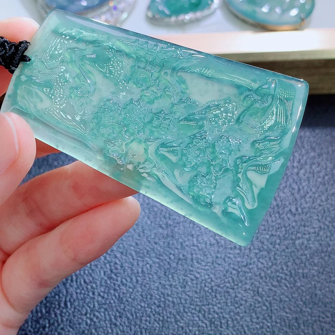 颈饰未镶嵌翡翠翡翠