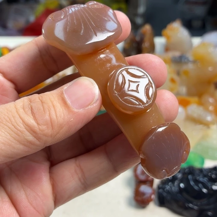 玛瑙/玉髓未镶嵌吊坠(不含链)