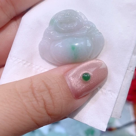 颈饰未镶嵌翡翠佛公