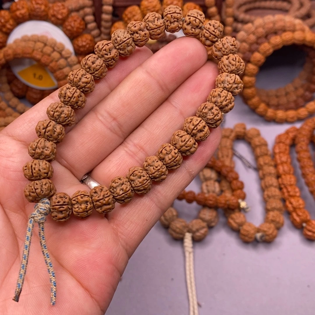 手串金刚菩提爆肉双龙尺寸1.2