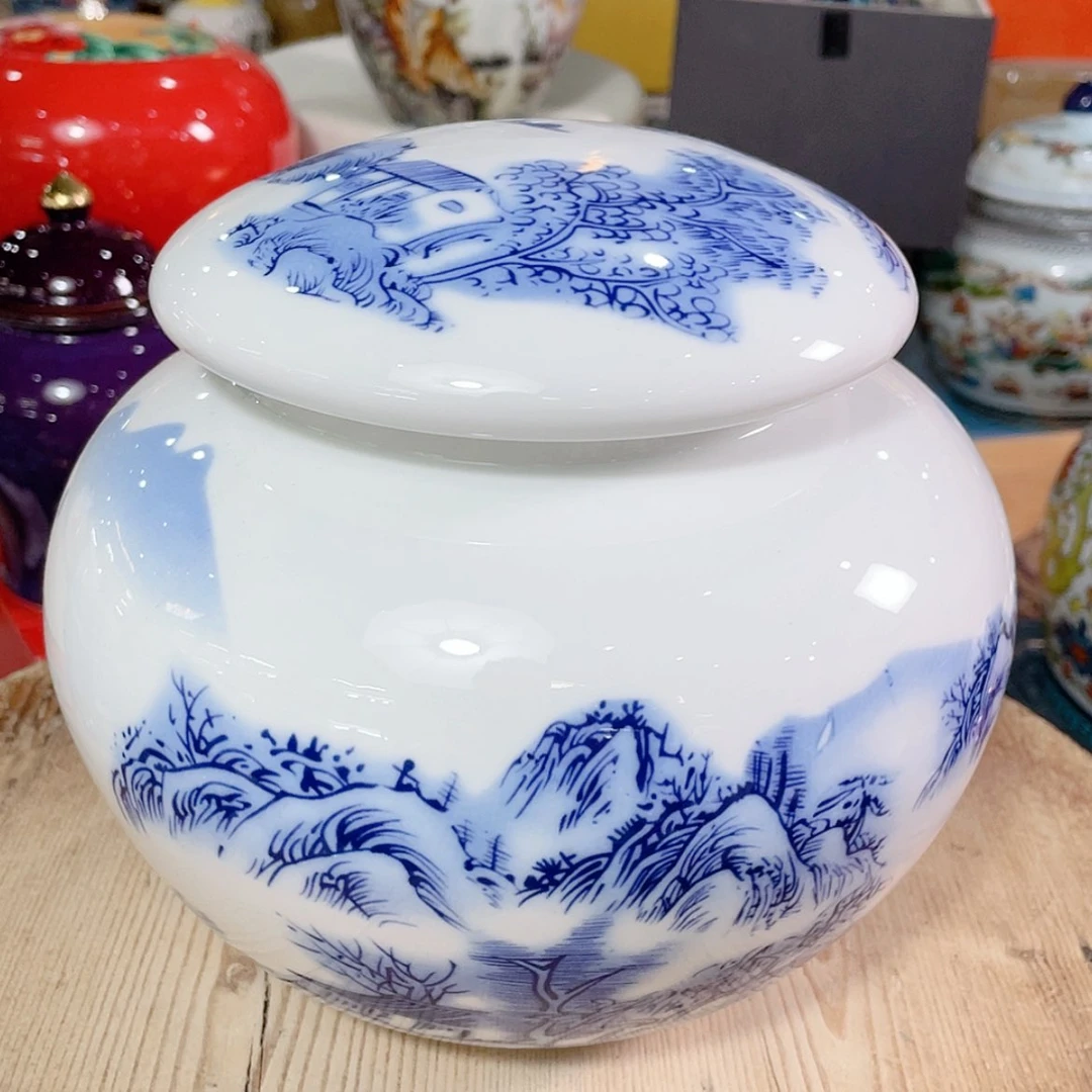 【闪购商品】罐陶瓷茶叶罐密封罐