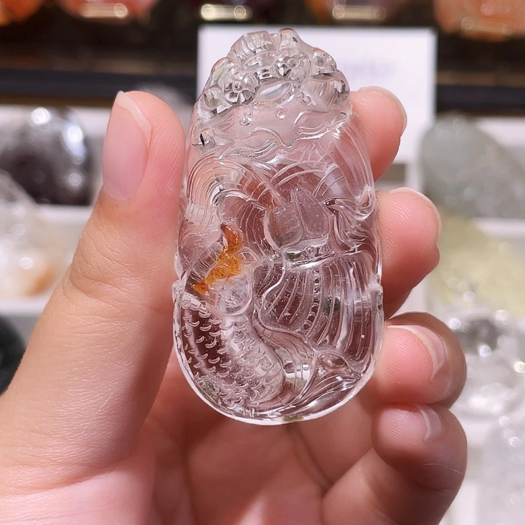颈饰未镶嵌水晶糖****胶花