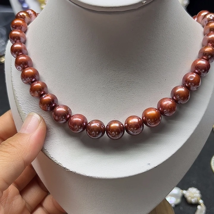 颈饰未镶嵌淡水珍珠