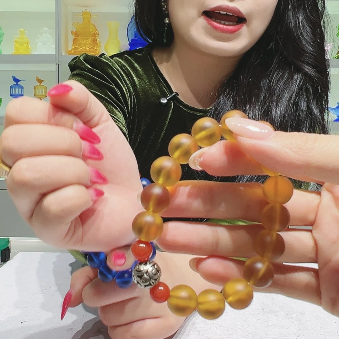 【闪购商品】手工艺品琉璃老琉璃手串