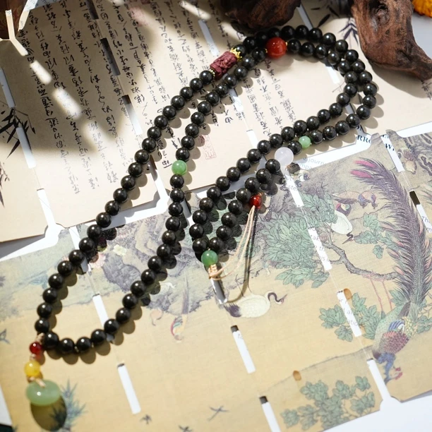 【息肌丸108】8mm非遗古法71850原创设计108串