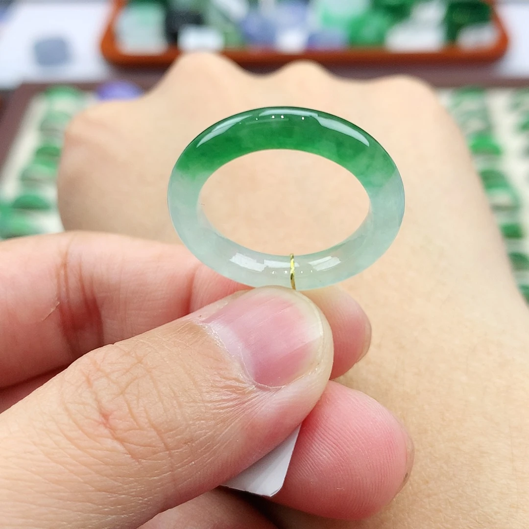 未镶嵌戒指翡翠18号