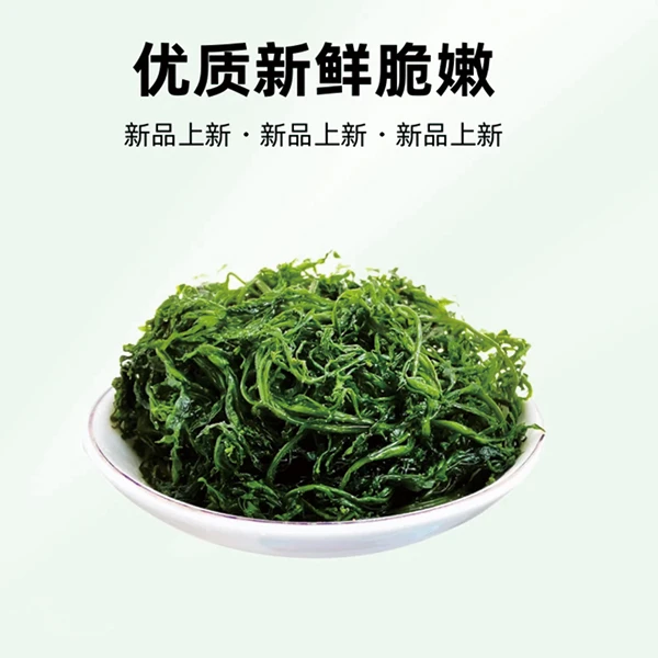 【3斤家庭装】盐渍鞭炮笋长寿菜马尾藻海藻火锅食材