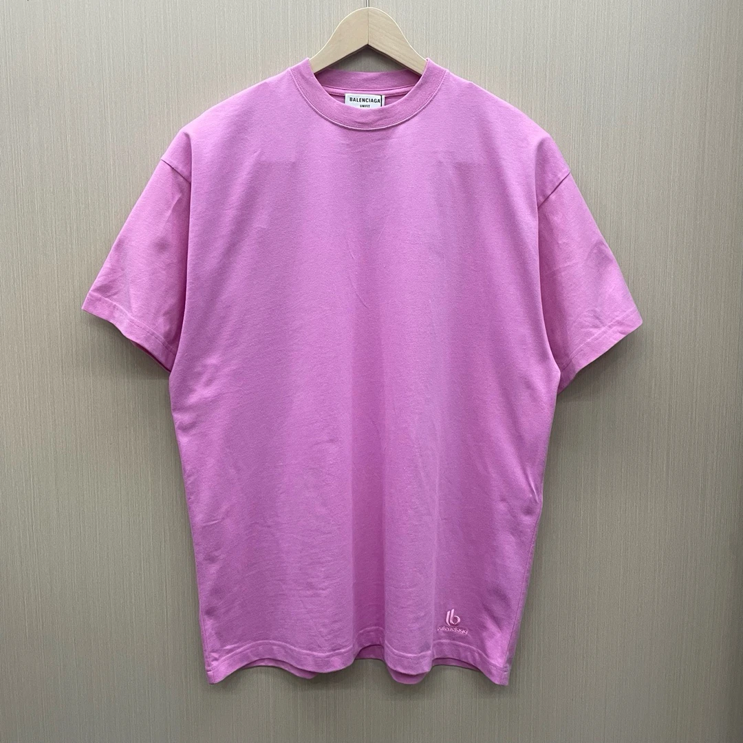 全新未使用 Balenciaga/巴黎世家 字母刺绣短袖/尺码1