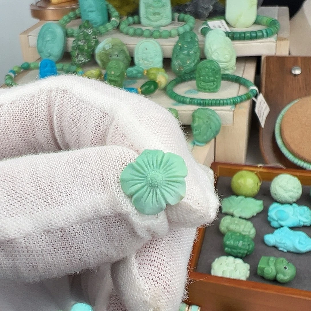 绿松石未镶嵌主播夏