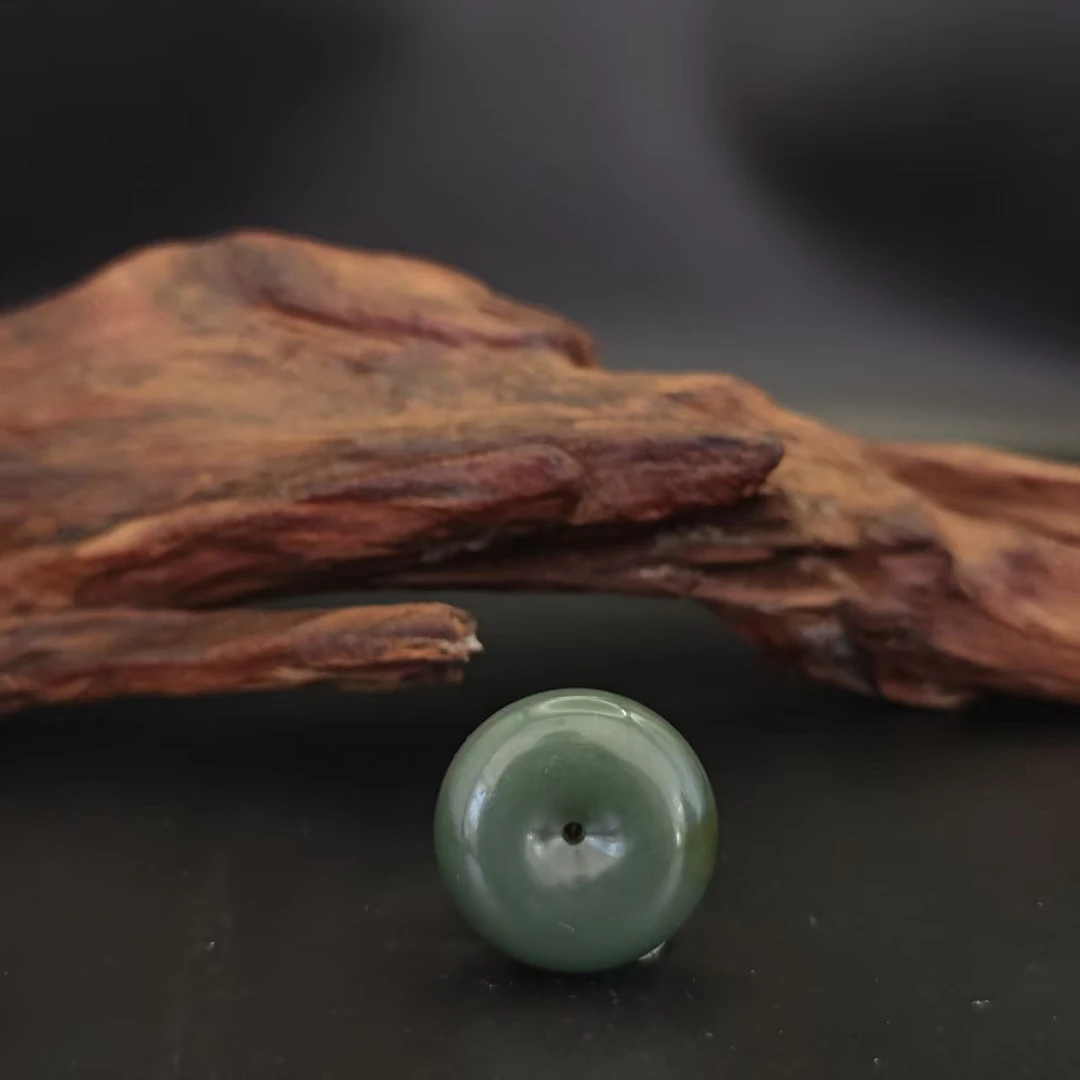 和田玉且末平安扣吊坠98