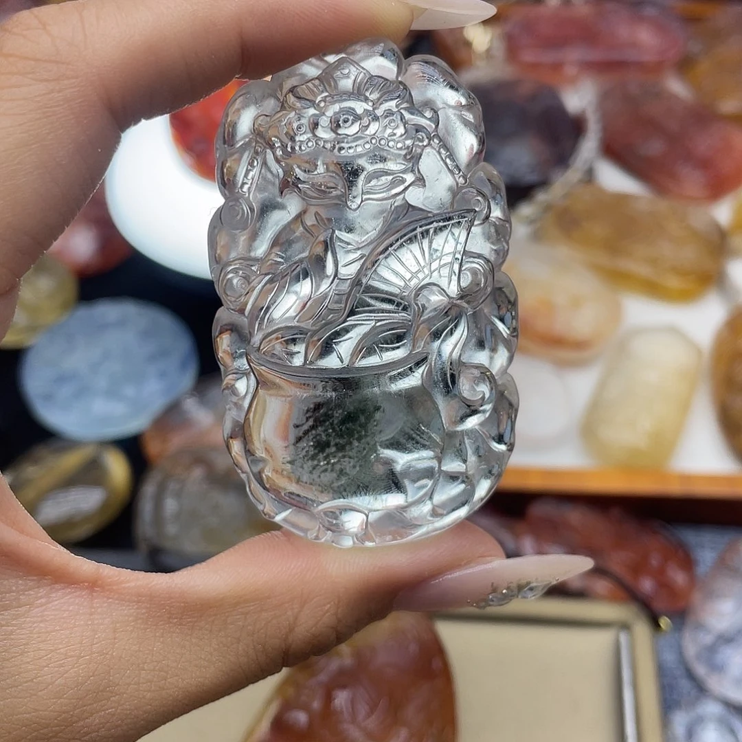 颈饰未镶嵌水晶天然