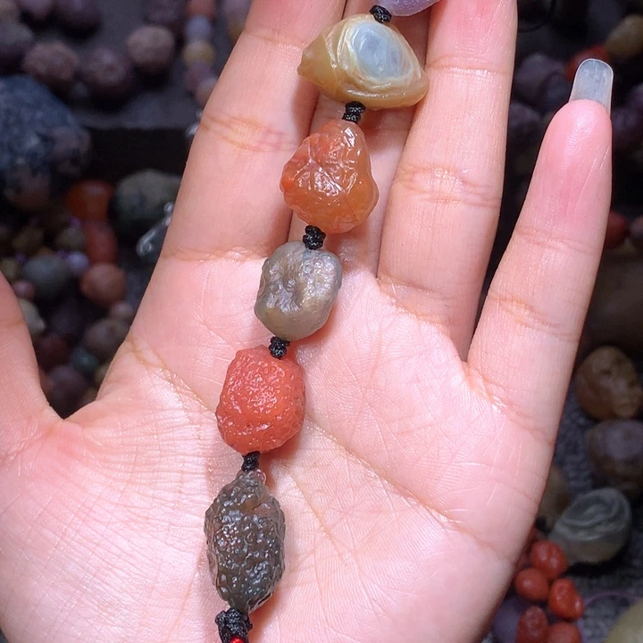 玛瑙/玉髓珠宝半成品未镶嵌