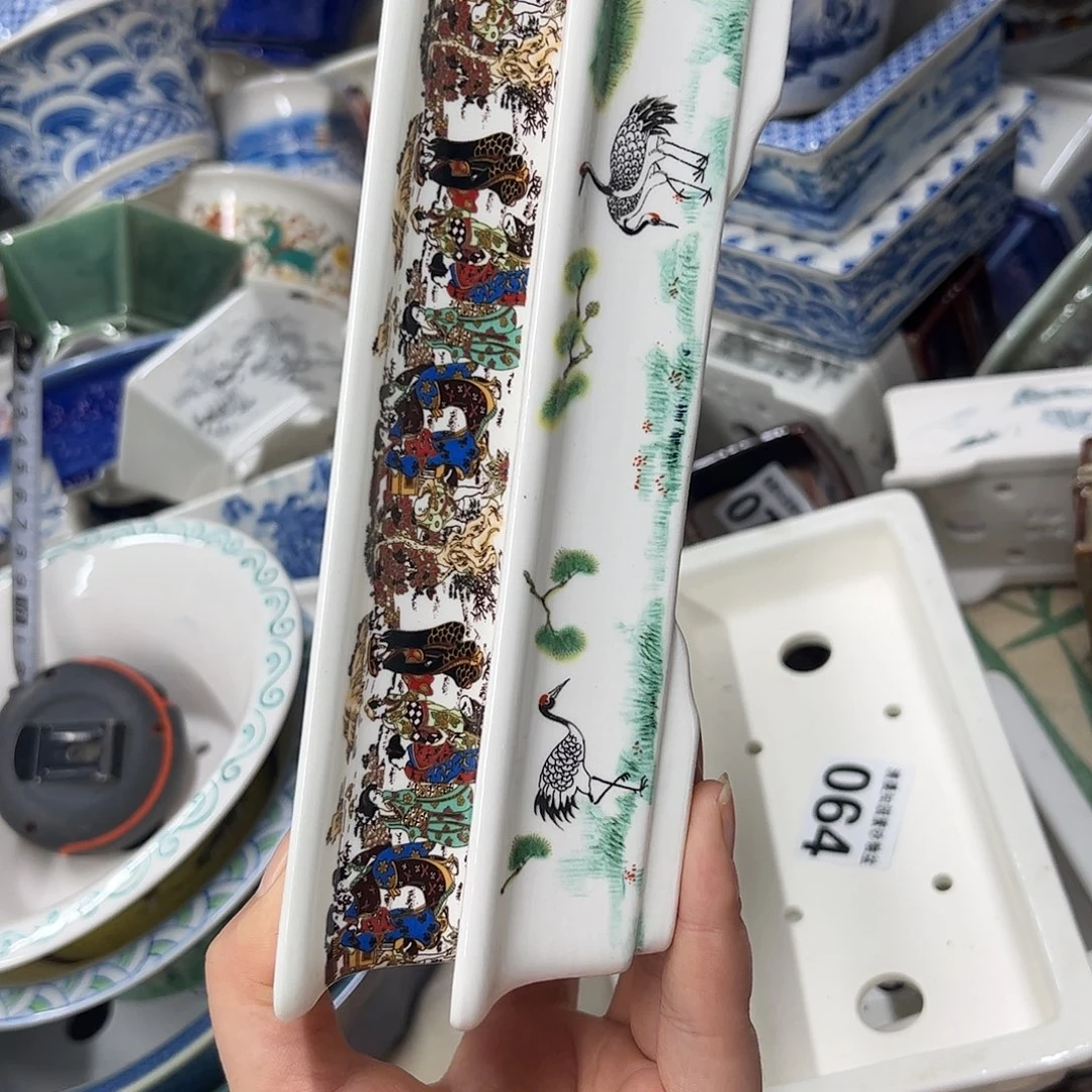 猫***影紫砂花盆449号瑕疵2个21/10/3.5cm福利