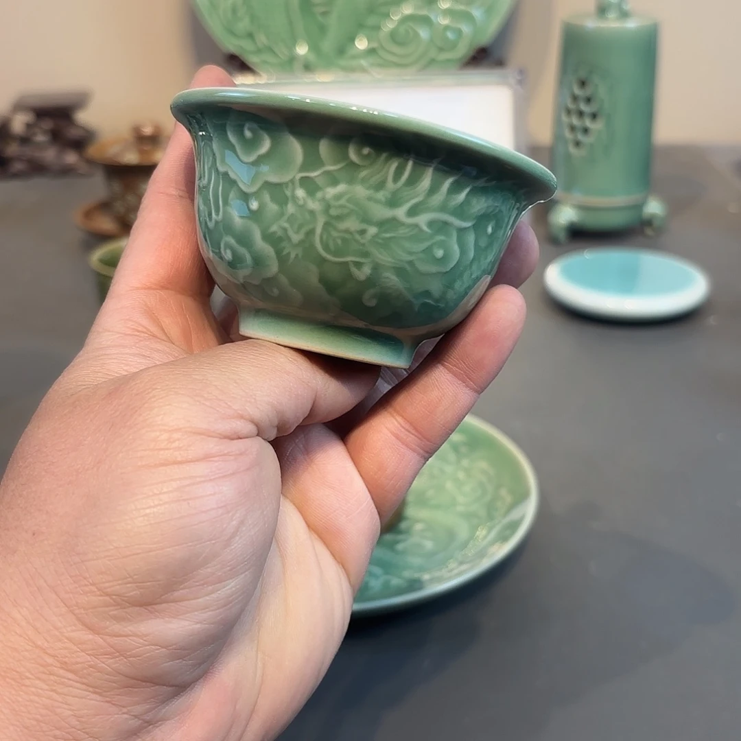 瓷片龙泉青瓷福利青瓷